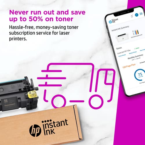 HP LaserJet M110w Printer — view 17