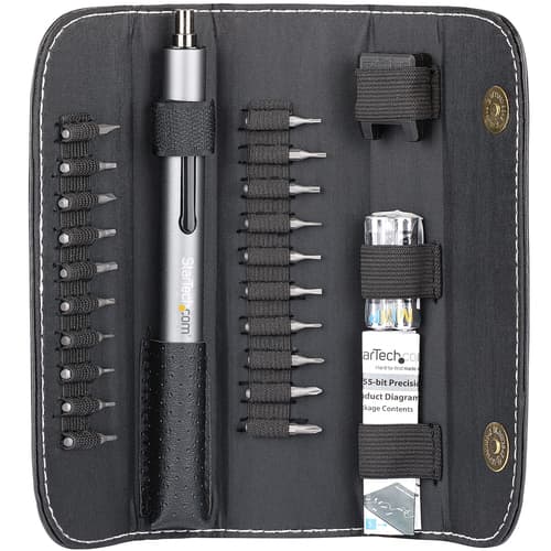 StarTech.com - Electric precision screwdriver - cordless 4 mm - 0.35 N�m - 2 batteries