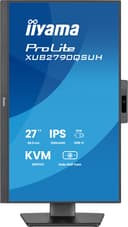 iiyama ProLite XUB2790QSUH-B2 - LED monitor - 27" - 2560 x 1440 QHD @ 100 Hz - IPS - 250 cd/m� - 1300:1 - 0.4 ms - HDMI, DisplayPort, USB-C - speakers - black, matte thumbnail 3