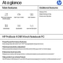 HP PB4 G1A 14 R5-220U 16/256 AI W11P thumbnail 4