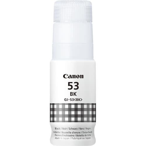 Canon GI 53 BK - Black - original - ink refill - for PIXMA G550, G650