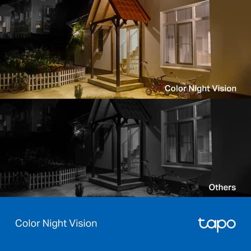 Tapo C411 KIT V2 - Network surveillance camera - outdoor - dustproof / waterproof - colour (Day&Night) - 3 MP - 2304 x 1296 - 2K - fixed focal - audio - wireless - Wi-Fi - H.264 - with Solar Panel — view 7