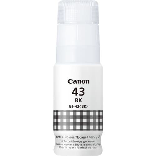 Canon GI 43 BK - Black - original - ink refill - for PIXMA G540, G640 — view 1