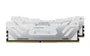 Kingston FURY Renegade - DDR5 - kit - 48 GB: 2 x 24 GB - DIMM 288-pin - 8800 MT/s / PC5-70400 - CL42 - 1.4 V - clocked unbuffered - on-die ECC - white & silver thumbnail 1