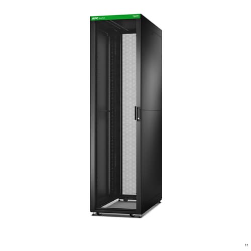 APC Easy Rack - Rack cabinet - black - 48U - 19"
