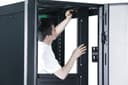 APC Easy Rack - Rack cabinet - black - 42U - 19" thumbnail 4