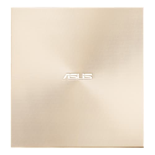 ASUS ZenDrive U8M SDRW-08U8M-U - Disk drive - DVD�RW (�R DL) - 8x/8x - USB-C - external - gold — view 4