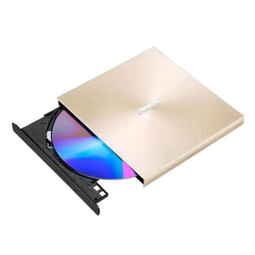 ASUS ZenDrive U8M SDRW-08U8M-U - Disk drive - DVD�RW (�R DL) - 8x/8x - USB-C - external - gold