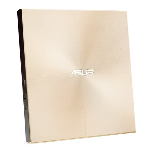 ASUS ZenDrive U8M SDRW-08U8M-U - Disk drive - DVD�RW (�R DL) - 8x/8x - USB-C - external - gold — view 6