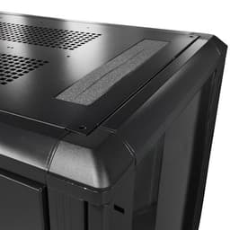 StarTech.com 25U Network Rack Cabinet on Wheels - 36in Deep - Portable 19in 4 Post Network Rack Enclosure for Data & IT Computer Equipment w/ Casters (RK2536BKF) - Rack - 25U
