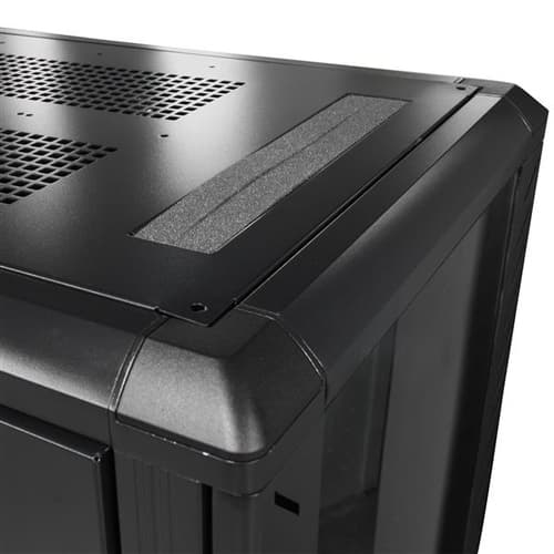 StarTech.com 25U Network Rack Cabinet on Wheels - 36in Deep - Portable 19in 4 Post Network Rack Enclosure for Data & IT Computer Equipment w/ Casters (RK2536BKF) - Rack - 25U — view 1