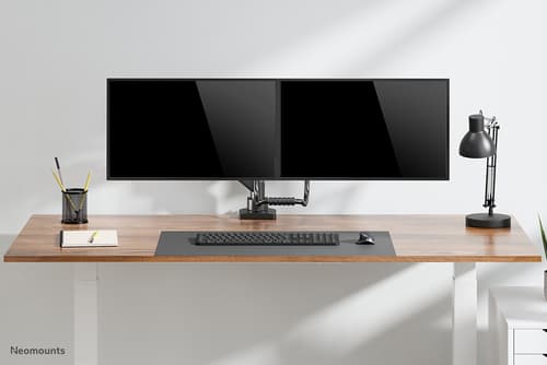 Neomounts by Newstar Screen Desk Mount 2 screens(topfix clamp &grommet) — view 17