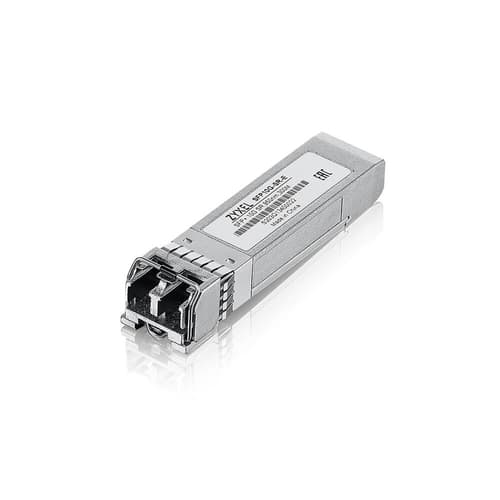 Zyxel SFP10G-SR-E - SFP+ transceiver module - 10GbE - 10GBase-SR - LC multi-mode - up to 300 m - 850 nm (pack of 10) — view 1