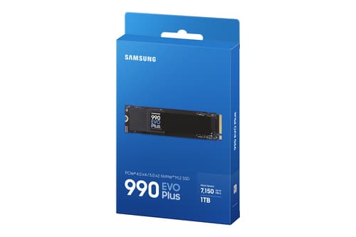 Samsung 990 EVO Plus MZ-V9S1T0 - SSD - encrypted - 1 TB - internal - M.2 2280 - PCIe 5.0 x2 (NVMe) - 256-bit AES - TCG Opal Encryption 2.0 — view 8