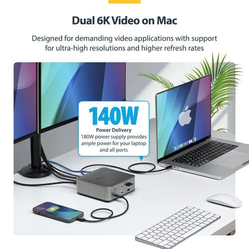 Thunderbolt 5 Docking Station 140W PD — view 8