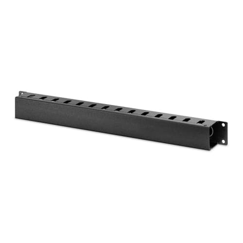 APC Easy Rack - Rack cable organiser (horizontal) - black - 1U - 19"
