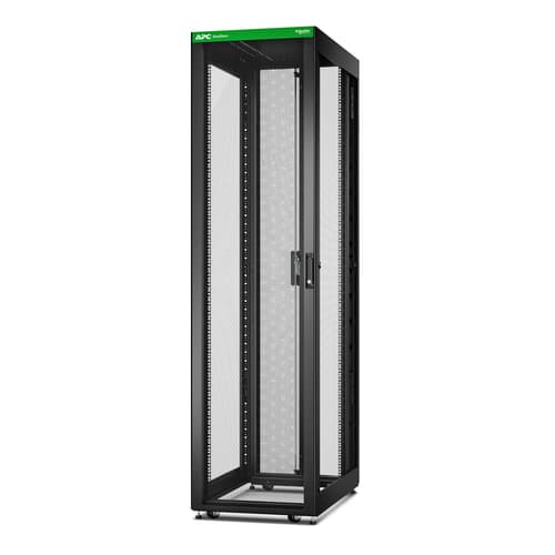 APC Easy Rack - Rack cabinet - black - 48U - 19" — view 1