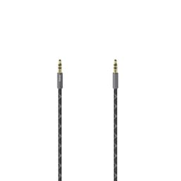 Hama Audio Cable, 3.5mm Jack Plug - Plug, Stereo, Metal, Gold Plated, 1.5m