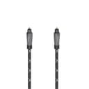 Hama Audio Optical Fibre Cable, ODT Plug (Toslink), Metal, 3m thumbnail 1