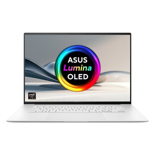 ASUS Zenbook S 16 OLED UM5606WA-RJ091W - AMD Ryzen AI 9 - HX 370 / up to 5.1 GHz - Win 11 Home - Radeon 890M - 32 GB RAM - 1 TB SSD NVMe - 16" OLED touchscreen 2880 x 1800 (3K) @ 120 Hz - Wi-Fi 7, Bluetooth - scandinavian white