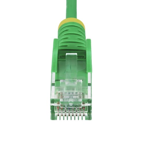 StarTech.com 15m Green Slim CAT6 Ethernet Cable, Snagless, 28AWG, LSZH - Patch cable - RJ-45 (M) to RJ-45 (M) - 15 m - 3.6 mm - UTP - CAT 5/5e/6 - IEEE 802.3bt - snagless, halogen-free, stranded copper - green — view 5