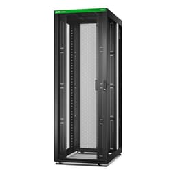 EASY RACK 48U BLACK WITH ROOF CASTOR