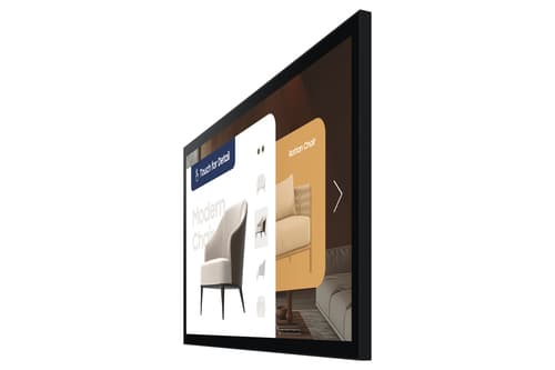 Samsung QM32C-T Digital signage flat panel 81.3 cm (32) LCD Wi-Fi 400 cd/m² Full HD Black Touchscreen Tizen 7.0 16/7" — view 6