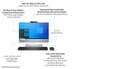 HP EliteOne 800 G8 - All-in-one Core i7 11700 / up to 4.9 GHz - vPro - RAM 32 GB - SSD 1 TB - NVMe, TLC - UHD Graphics 750 - Gigabit Ethernet - Win 10 Pro (includes Win 11 License) - monitor: LED 23.8" 1920 x 1080 (Full HD) @ 60 Hz - keyboard: UK thumbnail 22