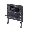 StarTech.com Clamp-On Pegboard with Accessories, 16.5 x 12.5in (42 x 32cm), Steel Pegboard, Desktop Storage Organizer, Desk Mount Peg Board, Black - Mounting component (pegboard panel) - clamp-on - steel - black - desk-mountable thumbnail 1