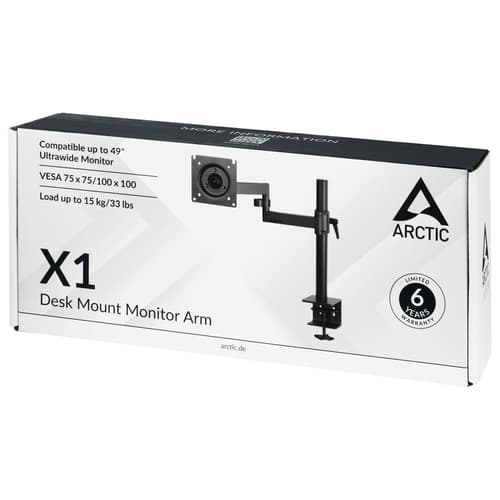 ARCTIC X1 SINGLE MONITOR ARM — view 7