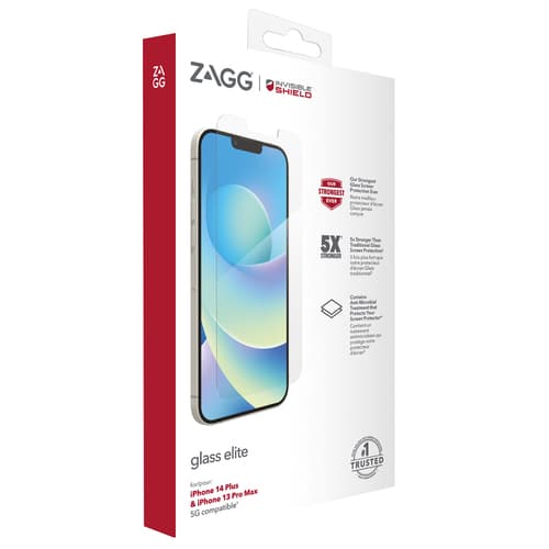 ZAGG InvisibleShield Glass Elite - Screen protector for mobile phone - glass - for Apple iPhone 13 Pro Max — view 5
