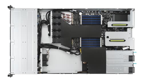 ASUS RS500A-E11-RS4U - Server - rack-mountable - 1U - 1-way - no CPU up to - RAM 0 GB - PCI Express - hot-swap 2.5", 3.5" bay(s) - no HDD - AST2600 - Gigabit Ethernet - no OS - monitor: none — view 3