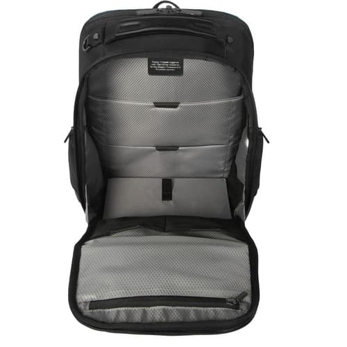 Targus HeritageLuxe - Notebook carrying backpack - 15" - 16" - black — view 9