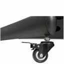 StarTech.com Mobile Workstation Cart with Monitor Mount, CPU/PC Holder, Keyboard Tray, Ergonomic Height Adjustable Desktop Computer Cart, Rolling Mobile Standing Workstation on Wheels - Portable Stand-Up Cart - Cart - for LCD display / PC equipment - steel - black thumbnail 12