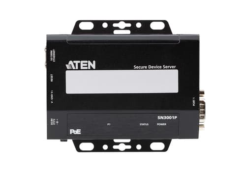 ATEN Altusen SN3000 series SN3001P - Device server - 100Mb LAN, RS-232 — view 5