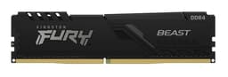 Kingston FURY Beast - DDR4 - module - 32 GB - DIMM 288-pin - 3200 MHz / PC4-25600 - CL16 - 1.35 V - unbuffered - non-ECC - black