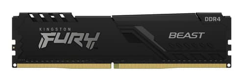 Kingston FURY Beast - DDR4 - module - 32 GB - DIMM 288-pin - 3200 MHz / PC4-25600 - CL16 - 1.35 V - unbuffered - non-ECC - black