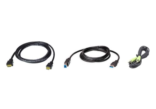 ATEN 2L-7D02UHX3 - Keyboard / video / mouse (KVM) cable kit