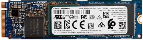 HP - SSD - 256 GB - internal - M.2 - PCIe 3.0 x4 (NVMe) - for EliteBook 830 G6, ZBook 15 G6, 15u G6, 17 G6, Power G8, Studio G8, ZBook Fury 15 G8, 17 G8