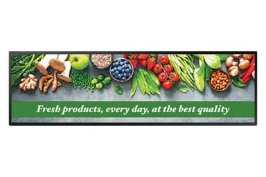 Samsung SH37C - 37" Diagonal Class SHC Series LED-backlit LCD display - digital signage - Tizen OS 1920 x 540 - black