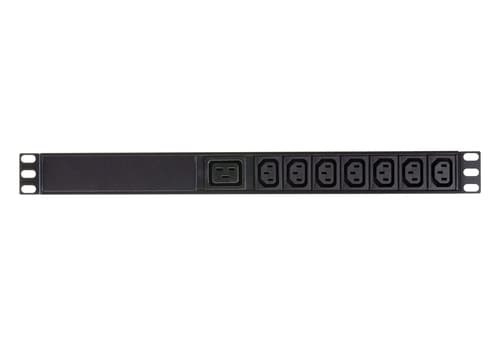 ATEN Basic PDU PE0218SG - Power distribution unit (rack-mountable) - AC 100-240 V - 3840 VA - input: IEC 60320 C20 - output connectors: 18 (17 x IEC 60320 C13, IEC 60320 C19) - 1U - 3.05 m cord