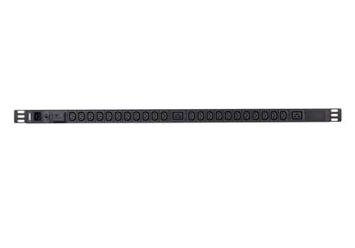 ATEN Basic PDU PE0224SG - Power distribution unit (rack-mountable) - AC 100-240 V - 3840 VA - input: IEC 60320 C20 - output connectors: 24 (2 x IEC 60320 C19, 22 x IEC 60320 C13) - 0U - 3.05 m cord