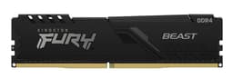 Kingston FURY Beast - DDR4 - module - 32 GB - DIMM 288-pin - 3600 MHz / PC4-28800 - CL18 - 1.35 V - unbuffered - non-ECC - black