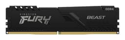 Kingston FURY Beast - DDR4 - module - 16 GB - DIMM 288-pin - 3733 MT/s / PC4-29800 - CL19 - 1.35 V - unbuffered - non-ECC - black