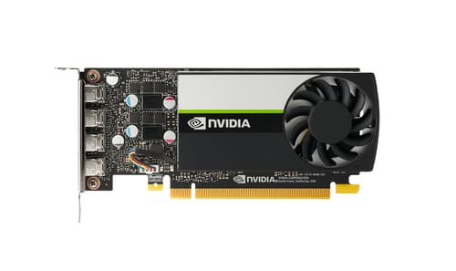 NVIDIA T1000E - Graphics card - t1000E - 8 GB - 4 x Mini DisplayPort — view 1