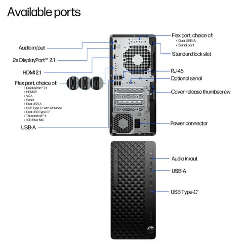 HP ED8 TWR G1I U9-285 32/1TB W11P — view 4