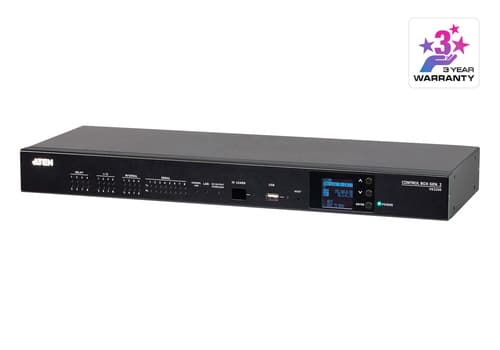 ATEN VanCryst Control System VK2200 - Remote control device - 2 licences - 1GbE, RS-232, RS-422, RS-485 - 1U