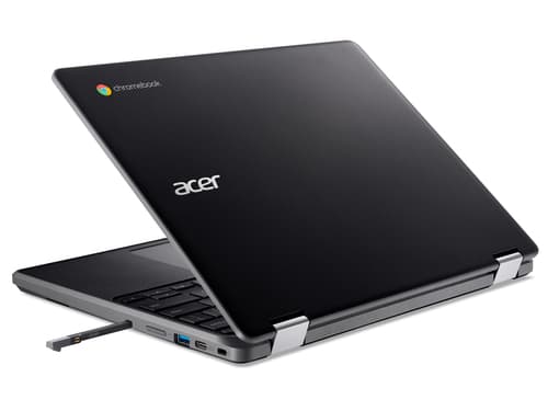 Acer Chromebook Spin 512 R856TN-TCO - Flip design - Intel N-series - N100 / up to 3.4 GHz - Chrome OS - UHD Graphics - 8 GB RAM - 64 GB eMMC - 12" IPS touchscreen 1366 x 912 (HD+) - Wi-Fi 6E - shale black - kbd: UK — view 9