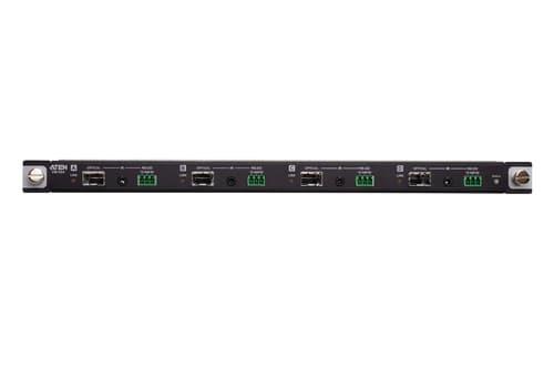 ATEN VM7584K1 - Expansion module - 10 Gigabit SFP+ x 4 + IrDA x 4 + RS-232 x 4 - 850 nm - for ATEN VM1600A 16x16, VM3200 32, VM3250 32