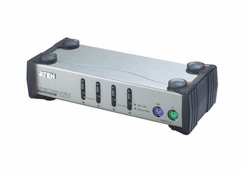 ATEN MasterView CS-84AC - KVM switch - 4 x KVM port(s) - 1 local user - desktop — view 1